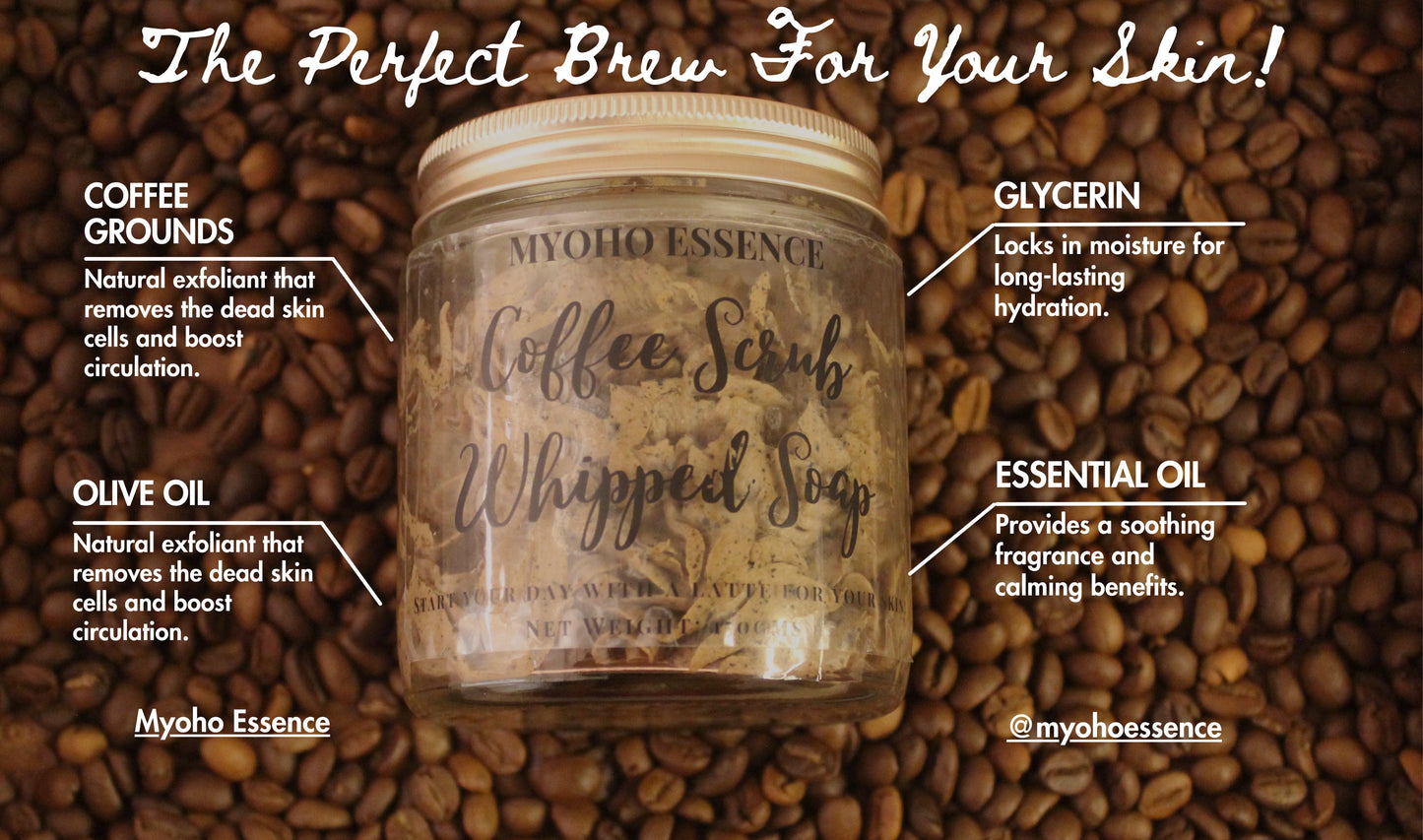Coffee Whipped Soap